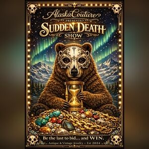 AlaskaCouture Presents: ☠️Sudden DEATH Saturday☠️ !🔥 HOT VTG JEWELRY SHOW 🔥